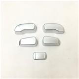 ABS Matte Chrome For Nissan Navara 2017 Car Seat adjustment Switch Button Cover Trim car styling Accessories 1pcs/set