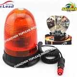 PC lens magnetic halogen gear motor revolving warning light for trucks