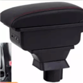 Toyotawigo gen Year:2017-2018 arm rest armrest box console refitting accessories car Double Layer Telescopic USB black perfect