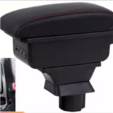 Toyotawigo gen Year:2017-2018 arm rest armrest box console refitting accessories car Double Layer Telescopic USB black perfect