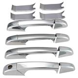 Auto 4 DOOR HANDLE COVERS for 2007-2013 Chevy Chevrolet Suburban/Tahoe / Silverado/Avalanche / GMC Yukon/Yukon XL/Sierra