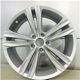 silver Japan car size 18*8.0 inch PCD 5/112 alloy rims for sale
