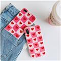 Shockproof frosted TPU red heat-shaped girly phone case for iPhone 6/7/8/X/XR/XS/XS MAX