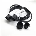 single phase 250v european standard female to male type 2 level 3 EV charging connector