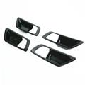 Car Accessories carbon fiber color interior door bowel cover trims decoration for CHR 2018 2017 2019
