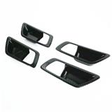 Car Accessories carbon fiber color interior door bowel cover trims decoration for CHR 2018 2017 2019