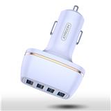5V 2.4A fast charge 4 USB car charger  Flame-retardant PC material