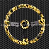 70PCD Universal Camouflage Racing Car Steering Wheel