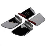 Inside door handles bar knob handle wrist decorative sticker cover trim for Infiniti Q60 FX35 QX80 interior Accessories