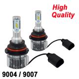 Popular 36W 4000LM lamp bulb 9v-32v Yellow and white dual color led headlight 9004 9007 car light bulb