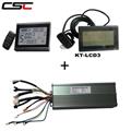 Electric bike 45A 48V 1500W/2000W DC Dual mode Brushless Bicycle 18 Mosfet Controller + KT LCD 3 Display ebike control & panel