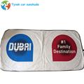 Summer season tyvek car window sunshade