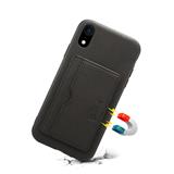 Shockproof magnetic premium Genuine cow leather phone case for iPhone X with rear card holders