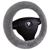 Direct factory luxury comfortable genuine wool on sheepskin steering wheel covers lambskin steering wheel covers GW002