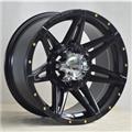 popular black SUV car alloy wheels 15 inch 16 inch 6 x 139.7 aluminum rims for sale