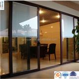 Top sale aluminium alloy,thermal break aluminum sliding door with grill design