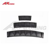 Plastic universal rear bumper lip diffuser  S/M/L size