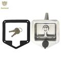 GL-12113 Steel Trailer Door Latch Toolbox Folding T Handle Lock