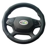 genuine leather steering wheel cover from china factory