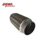 Support for custom 3 flexible metal hose for exhaust pipe