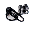 Car Tyre Stem Air Tire Valve Dust Caps Keychains