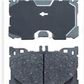 D1871 semi--metallil ceramic brakepad