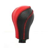 DIY Hand Sewing leather gear knob cover gear shift head sticker for infiniti qx50 QX70 QX80 Interior Accessories