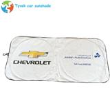 Summer season white color front windshield sun shade for car
