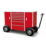 Heavy Duty Powder Coating Tool Box Trailer with T-shaped Handle