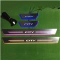 Guangzhou Car Body Kit PC Inner Moving led Door Sill Scuff Plate For city 2009-2016
