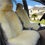 Factory Direct Genuine Wool-On Sheepskin Car Seat Covers Genuine Wool-on Lambskin Car Seat Covers Universal car seat covers