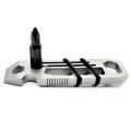 6 in 1 EDC Gadget Outdoor Equipment Camping Keychain Supplies Bottle Opener Multi-Function Tools Wrench Portable Multitool