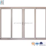 Double heat insulation glass double pane aluminum sliding door