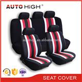 Colorful universal polyester car seat cover stripes design seat cover