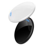 Desktop Mirror acrylic surface Qi standard fast charge wireless charger for mobile phones