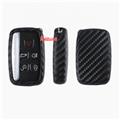 Black Soft Carbon fiber Look Car Key Case Cover FOB Protection Fit For Land Rover Range Rover Discovery Sport Evoque LR2 LR3 LR4