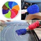 Microfiber Chenille Car Clean Gloves Two Faces Coral Soft Towel Car Wash Gloves