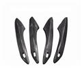 Carbon Fiber 4Pcs Car Door Handle Cover Sticker Decorative Car Styling Exterior For LEXUS RX300 NX200 200T