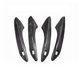 Carbon Fiber 4Pcs Car Door Handle Cover Sticker Decorative Car Styling Exterior For LEXUS RX300 NX200 200T