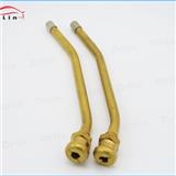 DeLin double bend tube truck tire valve bus tractor brass tubeless tyre valve stem