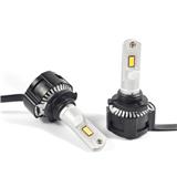 Ultra-thin 1.5mm 52W 9000 lumen P18 auto grade led chip 6000K H11 car led headlight