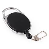 Hot Sell Outdoor Telescopic Wire Rope Key Burglar Keychain Tactical EDC Retractable Chain Return key Ring Holder