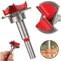 35mm Forstner Auger Drill Bit Wooden Wood Cutter Hex Wrench Woodworking Hole Saw For Power Tools