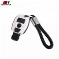 3 button intelligence car key case customized auto abs plastic and silicone double protective key cover for Benz