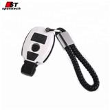 3 button intelligence car key case customized auto abs plastic and silicone double protective key cover for Benz