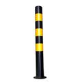 500mm height black&yellow iron spring post Corrosion resistance