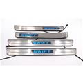 New Interior accessories OEM Type Stainless Steel ABS Plastic  LED Door Sill Scuff Plate For Swift