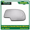 Heated W LED Signal Mirror Glass For Chevrolet Silverado GMC Sierra 88944392