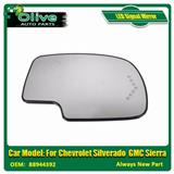 Heated W LED Signal Mirror Glass For Chevrolet Silverado GMC Sierra 88944392