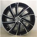 New design black machined polish size 16 17 with 5x100 to 5x114.3   Alloy wheel rim for sales